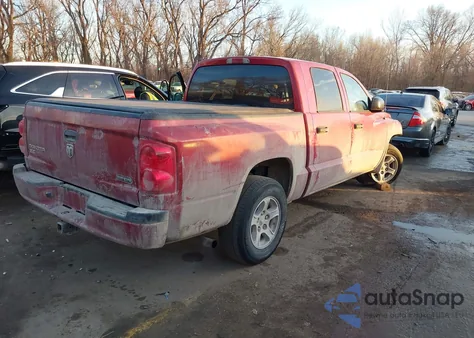 2007 Dodge Dakota Slt z USA, uszkodzony, nr VIN 1D7HW48K27S103780
